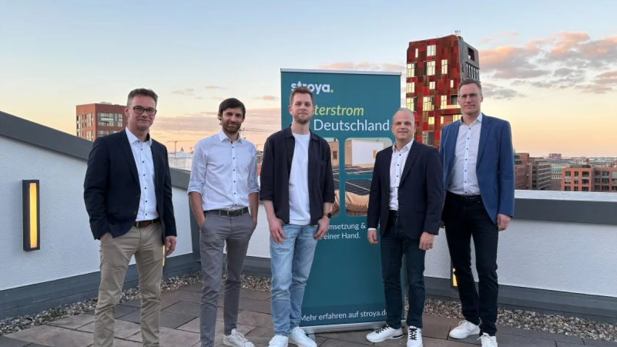 Vom regionalen Modell zur bundesweiten Plattform: stroya bringt Mieterstrom in die Fläche