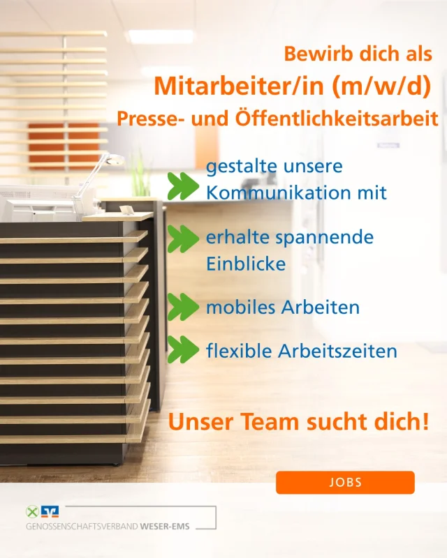 ✨Werde Teil unseres Teams in der Presse- & Öffentlichkeitsarbeit! Du möchtest Kommunikation aktiv gestalten, eigene Idee...