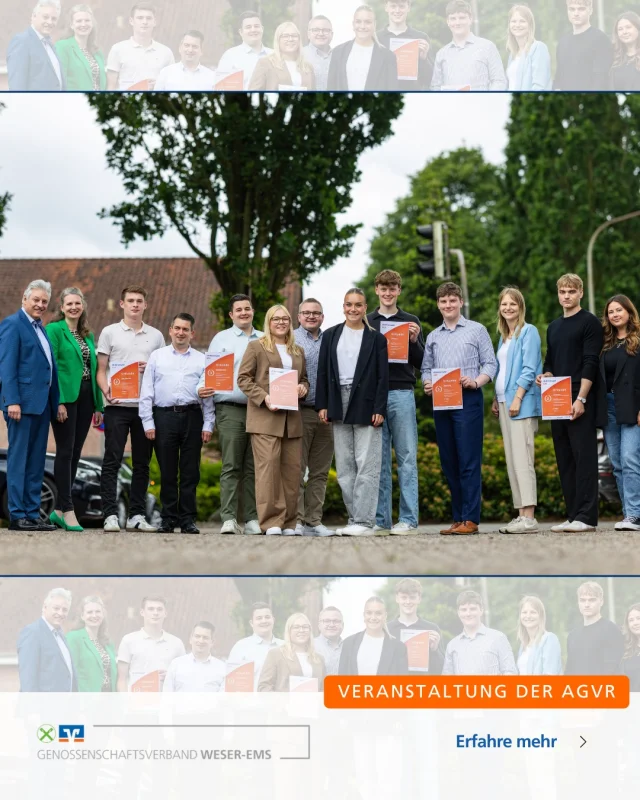 Gestern wurden die besten Jung-Börsianer in Weser-Ems für ihren tollen Erfolg geehrt! 🏆 Beim VR-Börsenspiel wird in dre...
